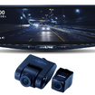 【DVR-DM1000A-OC】純正ミラー交換タイプの10型モデルで、リアカメラは外付け用を組み合わせる