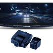 【DVR-DM1200A-IC】純正ミラー交換タイプの12型モデルで、リアカメラは外付け用を組み合わせる