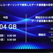 レコーダーリンクで使った通信料は目安として確認することができる