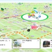 「DNP MAPベース地域振興情報発信プラットフォーム」を活用した画面イメージ