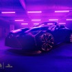 レクサス LC500コンバーチブル 特別ラッピングカー
