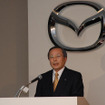 マツダ、山内新社長「できるだけ早く社長業を若い人に任せる」