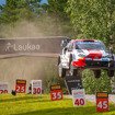 2022年WRCフィンランド戦の模様。