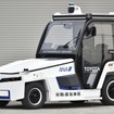 豊田自動織機の自動運転トーイングトラクター