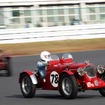 MG Lタイプマグナなど5台が出走したヴィンテージクラス。後方はアルファロメオ 6C