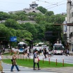 熊本城付近