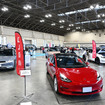EVがズラリと並んだ会場