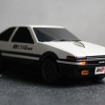 スプリンタートレノ（AE86）型無線マウス「頭文字D」藤原とうふ店（自家用）仕様