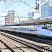 東海道新幹線静岡駅。静岡県内での停車頻度向上を調査検討することについては、静岡県知事、静岡市長ともに歓迎の意を示している。