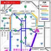 工事区間と迂回ルート