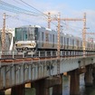 1月24日の大雪では新快速をはじめ18本の列車が駅間に立ち往生した。