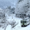 1月28日は夕方まで大半の区間が運休する飯山線。