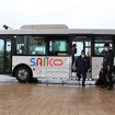 愛・地球博記念公園での自動運転AIバス実証実験