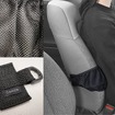ポリエステルメッシュ採用で強度とデザインを両立