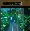 『ムーンライトクルーズ』は、自動運転のSC-1が東南植物楽園の林の中を抜けていくが、映像では魚たちが泳ぎ回る、不思議な体験が楽しめる。