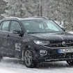 VW T-Cross 改良新型プロトタイプ（スクープ写真）