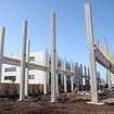 ベントレー初のEVの生産に向けた新施設の建設現場