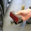タイヤの凹凸に入った汚れもきれいに洗浄できるのが特徴