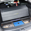 「外部パワーアンプ」を搭載したオーディオカーの一例（製作ショップ：サウンドウェーブ＜茨城県＞）。