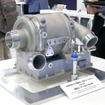 まもなく市販されるという新世代のターボチャージャー（IHIブース/FC EXPO 2023）