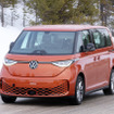 VW ID. Buzz ロングバージョン 市販型プロトタイプ（スクープ写真）