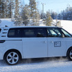 VW ID. Buzz ロングバージョン 市販型プロトタイプ（スクープ写真）
