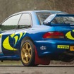 1998年製のスバル・インプレッサ S5 WRC