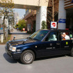 東京オリンピック招致、タクシーに気合いのステッカー