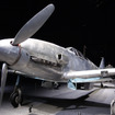 川崎重工・三式戦闘機「飛燕」。以前は鹿児島・知覧特攻平和会館にあったが、川崎重工が創業120周年事業の一環として岐阜で静態復元を行い、現在に至る。