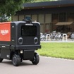 ホンダが楽天と実施した自動配送ロボットの走行実証実験（2021年）