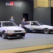 東京オートサロン2023では『AE86 H2コンセプト』（左）がお披露目された