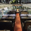 東京レストランバス2階座席