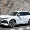VW ティグアン PHEV 次期型プロトタイプ（スクープ写真）