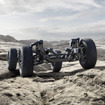 新型『トライトン』のシャシー