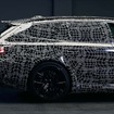 BMW M5ツーリング ティザーイメージ