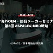 公開終了【セミナー見逃し配信】※プレミアム会員限定 EV海外OEM・部品メーカーセミナー「第8回 dSPACEのMBD戦略」