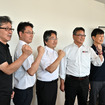 参戦発表会見
