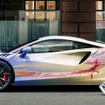 マクラーレン・アルトゥーラ のアートカーとセヴィン・パーカー氏