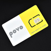 povo2.0のSIMカード