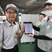 デンソーの受講生がタケダの作業現場に出向いて完成させた「nippo」