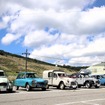 左からシトロエン ２CV、アミ8、2CVフルゴネット、2CVチャールストン、ヴィザ