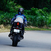 ヤマハ女子、指出瑞貴さんがYZF-R7 で猪苗代湖をめざしツーリング