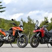 Vストローム250SX（左）とVストローム250