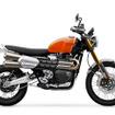 トライアンフ スクランブラー1200XE（バハオレンジ＆ファントムブラック）