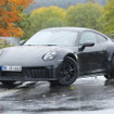 ポルシェ 911 GTS 改良新型プロトタイプ（スクープ写真）