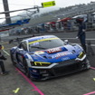 GT300クラス3位の#6 DOBOT Audi R8 LMS（片山義章／ロベルト・メリ・ムンタン）