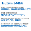 tsuzumiの4つの特徴。