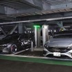 成田空港第1ターミナルに最も近い「P1」駐車場に設置されたパワーエックスの蓄電池式超急速EV充電器「Hypercharger（ハイパーチャージャー）」