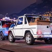 メルセデスAMG G63 ベースのカブリオレ（左）と先代メルセデスベンツ Gクラス・カブリオレ