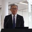 電動化戦略を説明するマツダ執行役員 中井英二氏